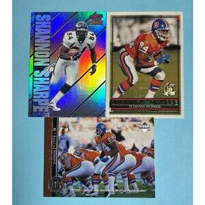 Denver Broncos SB Champ 3-Shannon Sharpe 1996-98 Cards